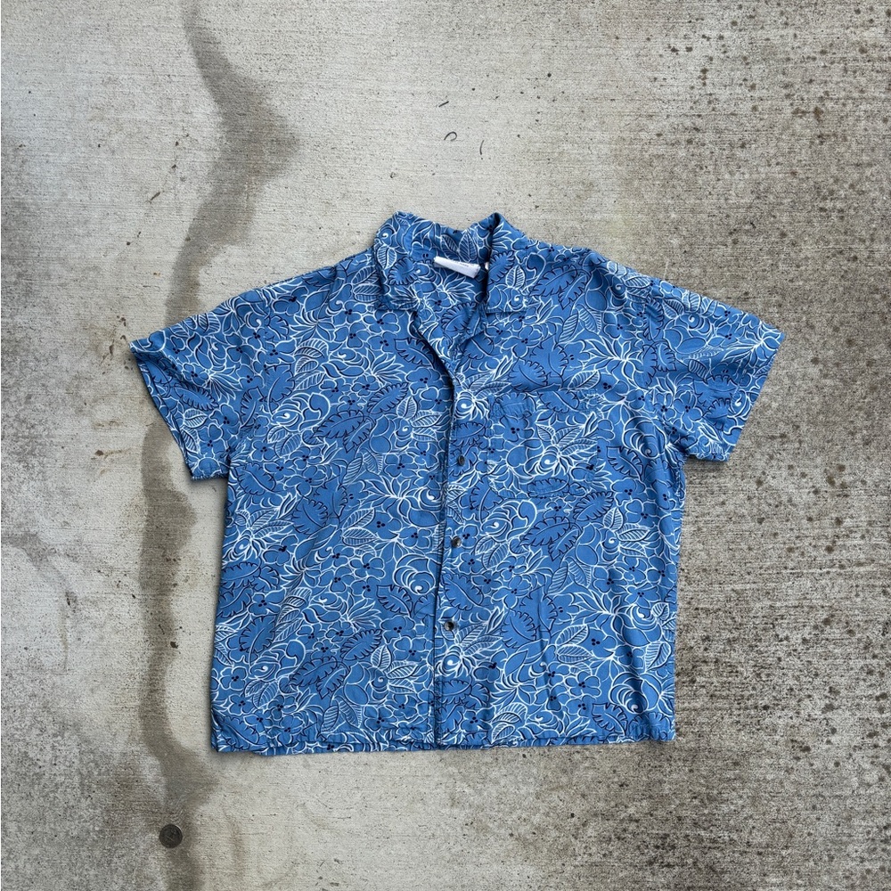 Liz Claiborne Hawaiian Button Up
